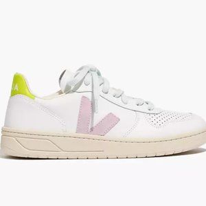 ISO** Veja x Madewell V-10 Sneakers in Pastel Neon